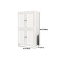 Contemporary Style Wardrobe Plastic Bedroom Wardrobe Closet With Drawer