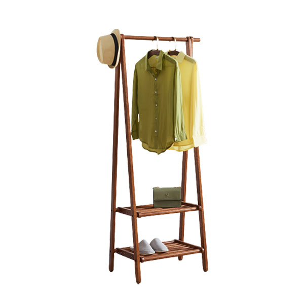 Brown in stile contemporaneo armadio cenere di cenere armadio aperto con asta di abbigliamento