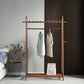 Brown in stile contemporaneo armadio cenere di cenere armadio aperto con asta di abbigliamento