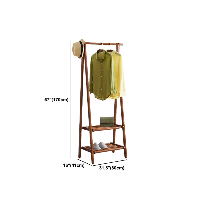 Brown in stile contemporaneo armadio cenere di cenere armadio aperto con asta di abbigliamento