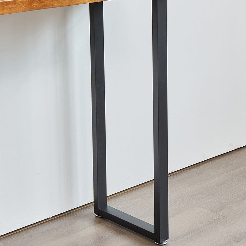 Modern Rectangle Solid Wood Bar Table Set 1/2/4/5/9 Pieces Counter Table with Stools Clearhalo 'Bar Furniture' 'furn' 'furn_home_bar_bar_sets' 'Furniture' 'Home Bars & Bar Sets' 'home_bar_bar_sets' 'Kitchen & Dining Furniture' 5373353