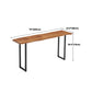 Modern Rectangle Solid Wood Bar Table Set 1/2/4/5/9 Pieces Counter Table with Stools Clearhalo 'Bar Furniture' 'furn' 'furn_home_bar_bar_sets' 'Furniture' 'Home Bars & Bar Sets' 'home_bar_bar_sets' 'Kitchen & Dining Furniture' 5373370