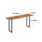 Modern Rectangle Solid Wood Bar Table Set 1/2/4/5/9 Pieces Counter Table with Stools Clearhalo 'Bar Furniture' 'furn' 'furn_home_bar_bar_sets' 'Furniture' 'Home Bars & Bar Sets' 'home_bar_bar_sets' 'Kitchen & Dining Furniture' 5373373