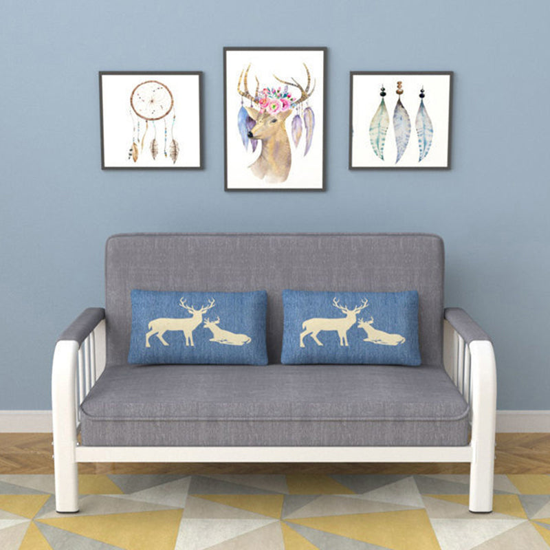 Sofá cuadrado contemporáneo Sofá convertible, 51.18 "L x 24.80" W x 33.46 "H