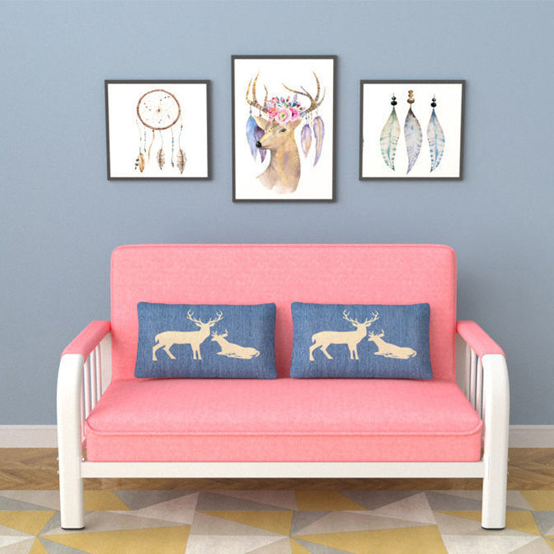 Sofá cuadrado contemporáneo Sofá convertible, 51.18 "L x 24.80" W x 33.46 "H