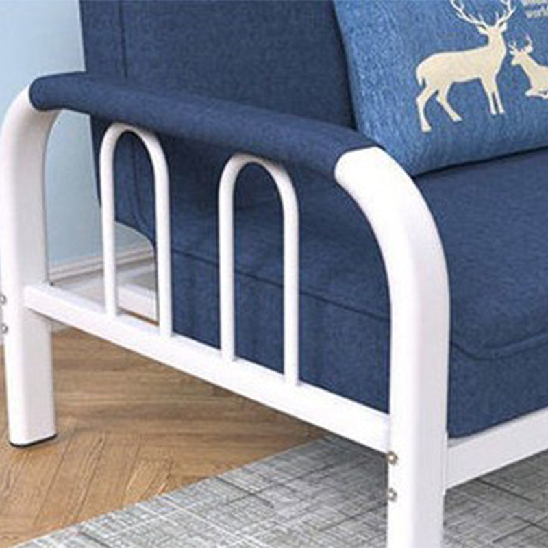 Sofá cuadrado contemporáneo Sofá convertible, 51.18 "L x 24.80" W x 33.46 "H