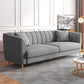 Soggiorno stazionario braccio svasato standard grigio chiaro divano moderno