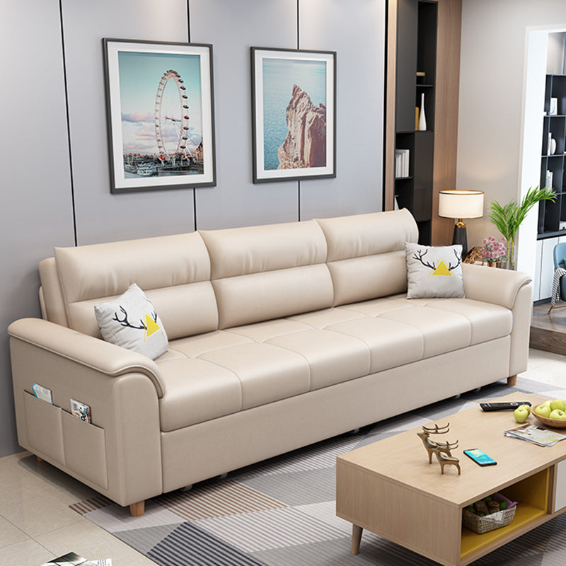 Mélange de coton et faux biscuit en cuir