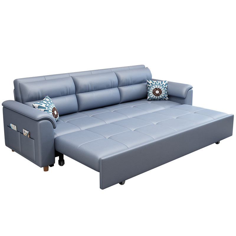 Mélange de coton et faux biscuit en cuir