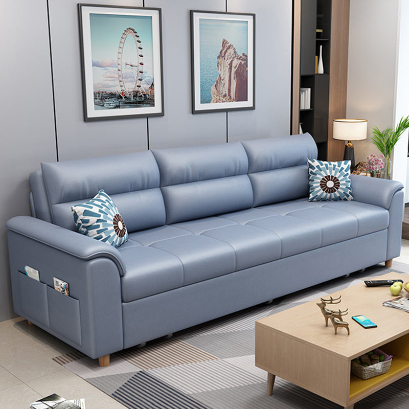 Mélange de coton et faux biscuit en cuir