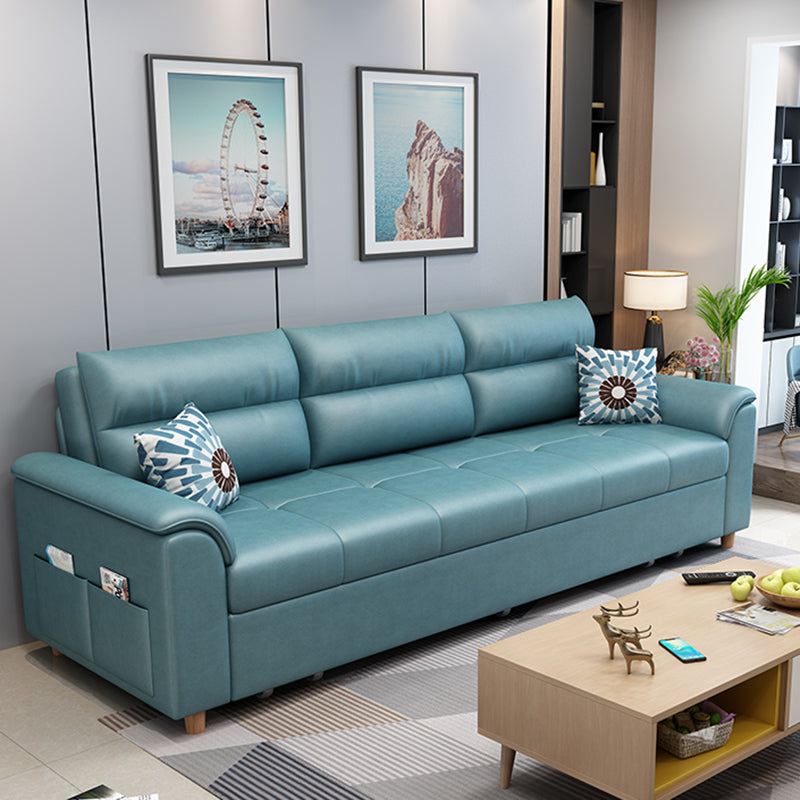 Mélange de coton et faux biscuit en cuir