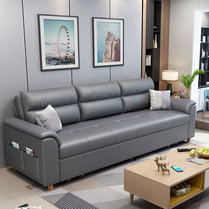 Mélange de coton et faux biscuit en cuir