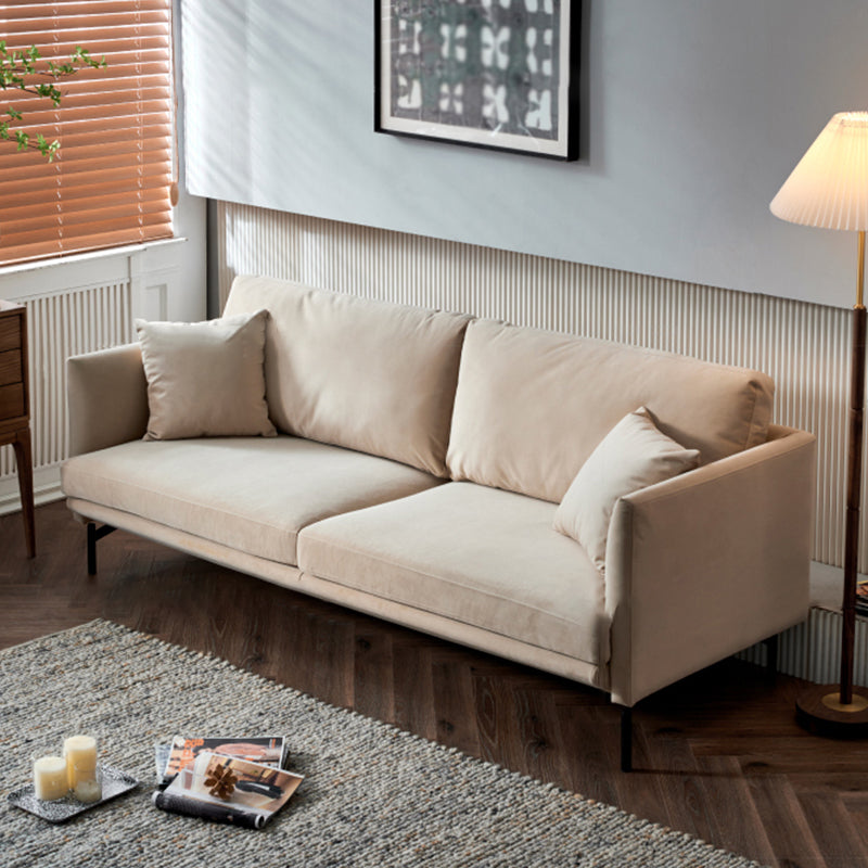 Stationary 2-seater Living Room Tuxedo Arm Standard Cushions Settee