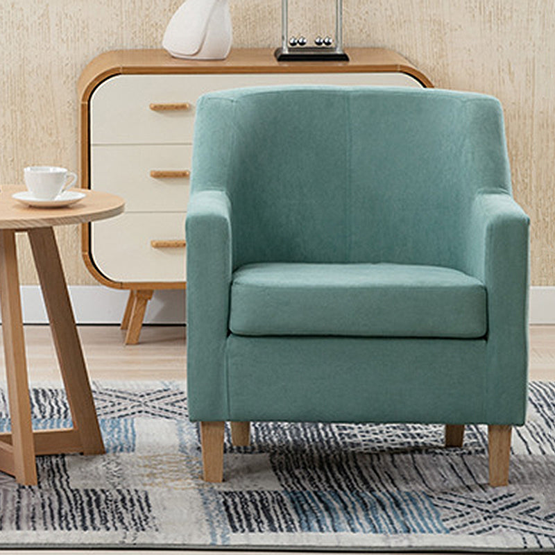 Chaise de bras synthétique 27,55 "L x 24,40" W x 31,49 "H fauteuil accent pour le salon