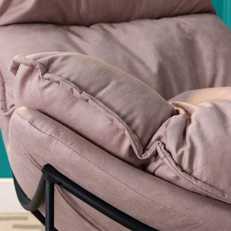 Chaise de salon sans bras en cuir en faux cuir 34,25 "L x 37,40" W x 34,64 "H CHAISE DE CHAISE CUSHION