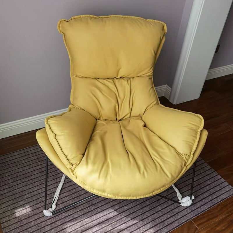 Chaise de salon sans bras en cuir en faux cuir 34,25 "L x 37,40" W x 34,64 "H CHAISE DE CHAISE CUSHION