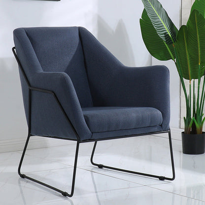 Chaise de lin 25,9 "L x 25,9" W x 32,2 "H VAISE DE CRALCHAI pour le salon