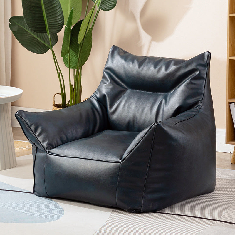 Bonded Leather Lounge Accent Chair with Flared Arms for Living Room Green Without Ottoman Clearhalo 'Accent Chairs' 'accent_chairs' 'Chairs & Seating' 'furn' 'furn_accent_chairs' 'Furniture' 'Living Room Furniture' 5374102