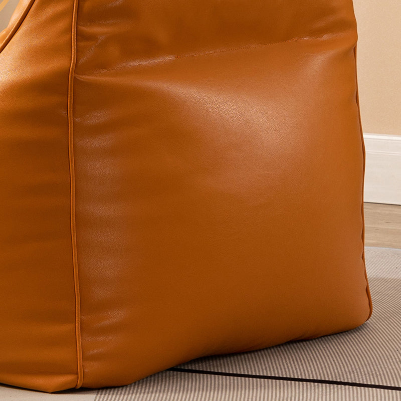 Bonded Leather Lounge Accent Chair with Flared Arms for Living Room Clearhalo 'Accent Chairs' 'accent_chairs' 'Chairs & Seating' 'furn' 'furn_accent_chairs' 'Furniture' 'Living Room Furniture' 5374105