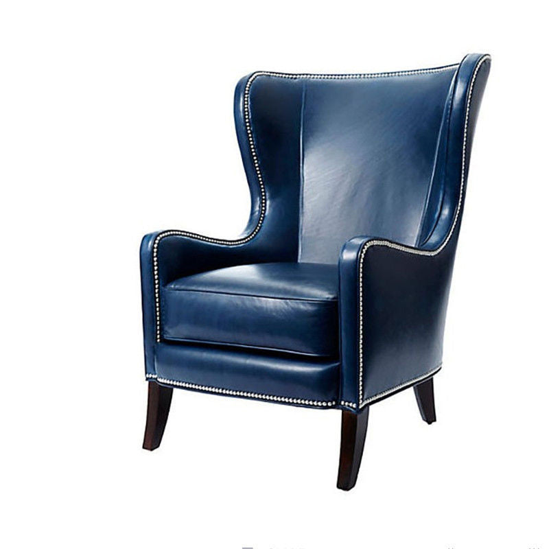 Chaise en cuir fausse31.4 "L x 33,4W x 43,3" H VAISE DE COURCHAI pour le salon