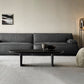 North European Oval Coffee Table Wood Cocktail Table in Black Clearhalo 'Coffee & Accent Tables' 'Coffee Tables' 'coffee_tables' 'furn' 'furn_coffee_tables' 'Furniture' 'Living Room Furniture' 5374177