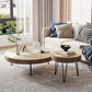 Round Wooden Coffee Table North European 3 Legs Coffee Table Clearhalo 'Coffee & Accent Tables' 'Coffee Tables' 'coffee_tables' 'furn' 'furn_coffee_tables' 'Furniture' 'Living Room Furniture' 5374293