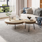 Round Wooden Coffee Table North European 3 Legs Coffee Table Clearhalo 'Coffee & Accent Tables' 'Coffee Tables' 'coffee_tables' 'furn' 'furn_coffee_tables' 'Furniture' 'Living Room Furniture' 5374296