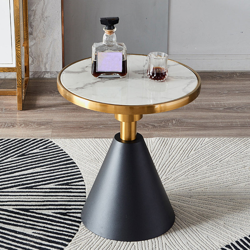 Tavolo da divano con divano con divano in acciaio inossidabile in acciaio inossidabile in acciaio inossidabile glam