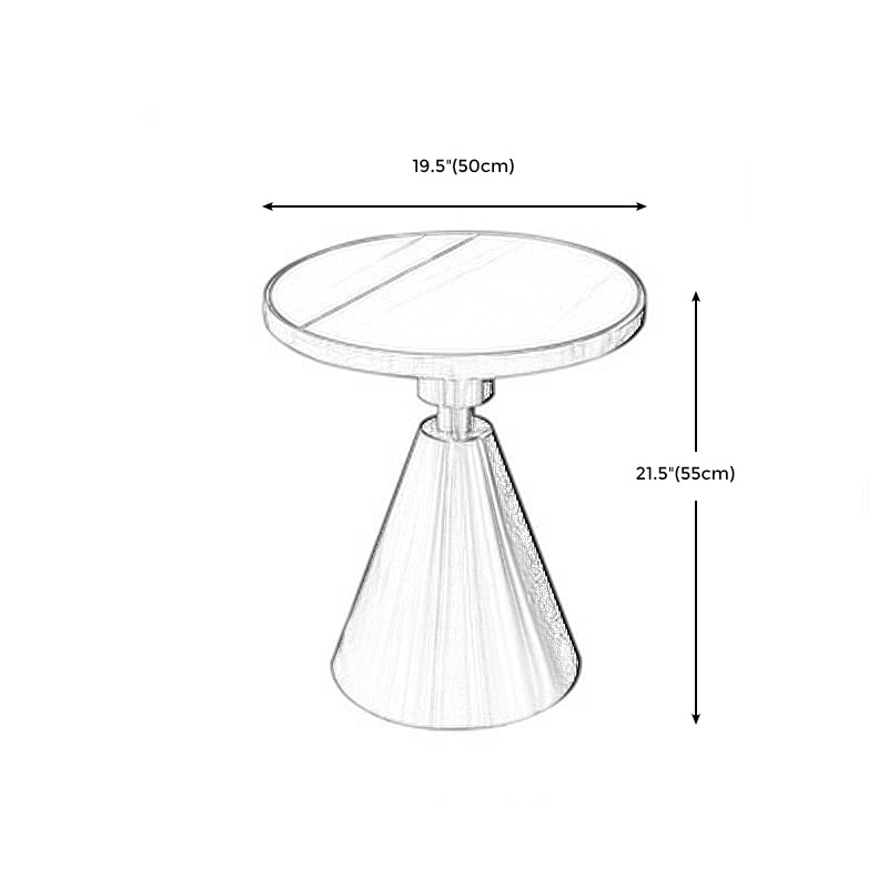 Tavolo da divano con divano con divano in acciaio inossidabile in acciaio inossidabile in acciaio inossidabile glam