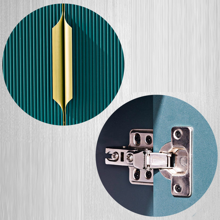 35.43 "H PARABLE PARABLE SERVER DE COMINACIÓN Glam con 3 cajones para la cocina y la sala de estar