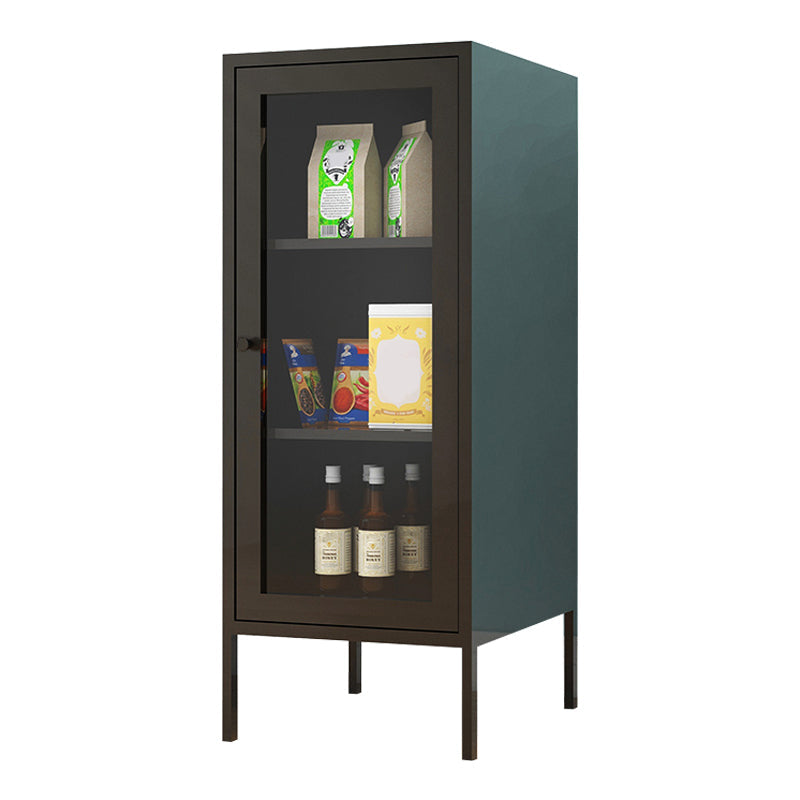 Server porta da pranzo contemporaneo Server metallico per soggiorno