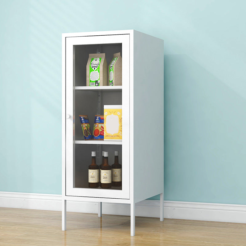 Server porta da pranzo contemporaneo Server metallico per soggiorno