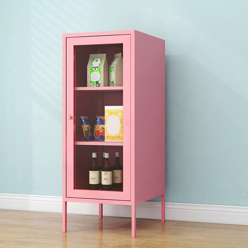 Server porta da pranzo contemporaneo Server metallico per soggiorno