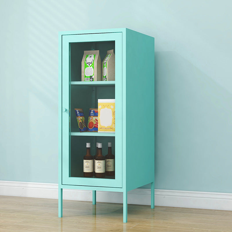 Server porta da pranzo contemporaneo Server metallico per soggiorno