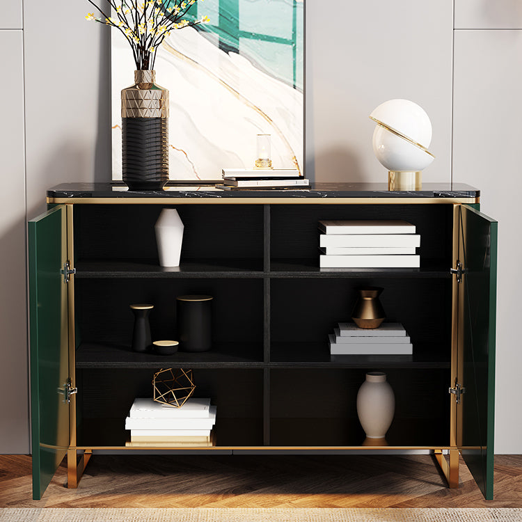 Server da pranzo in stile glam da 15,75 "W per cucina e soggiorno