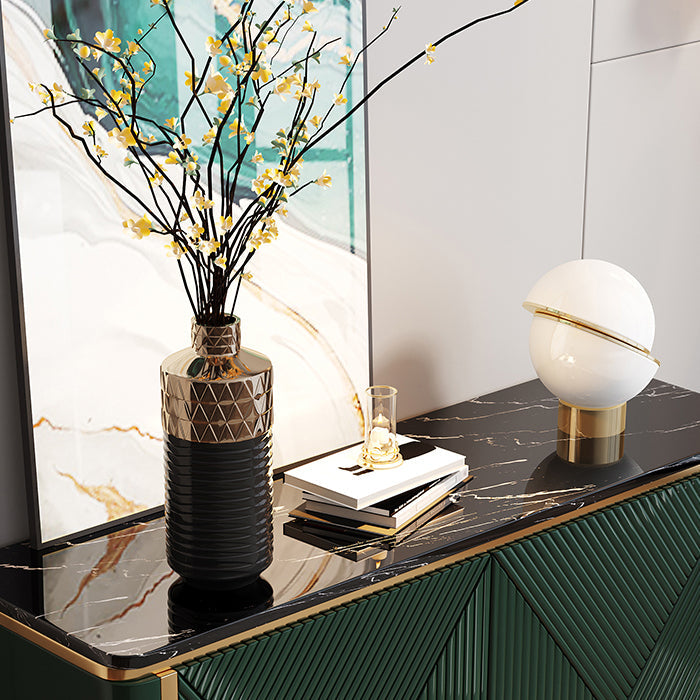 Server da pranzo in stile glam da 15,75 "W per cucina e soggiorno