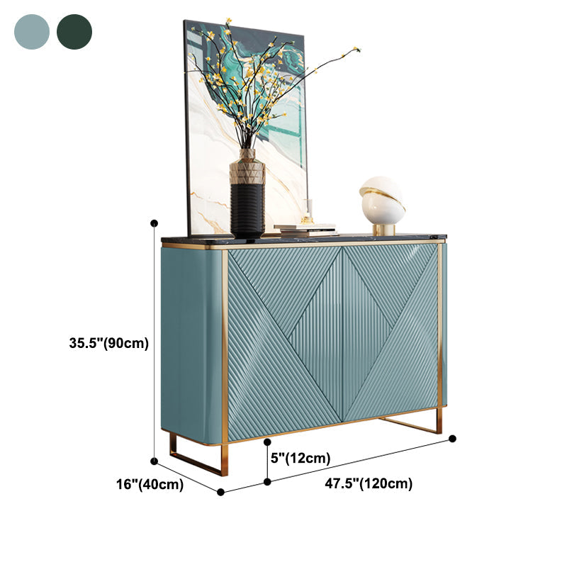 Server da pranzo in stile glam da 15,75 "W per cucina e soggiorno