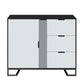 Adjustable Shelving Sideboard Contemporary Dining Sideboard with Door and Drawers