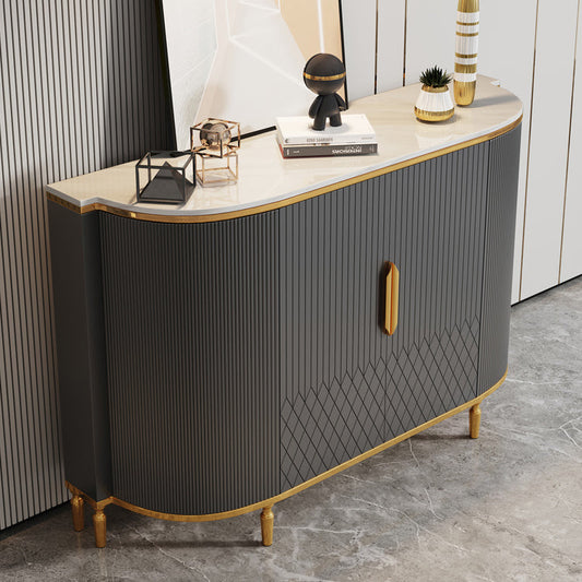 35.43 "H Sideboard Glam Style Dining Server für Küche und Wohnzimmer