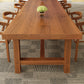 Solid Wood Meeting Table Home Office Rectangular Modern Writing Desk