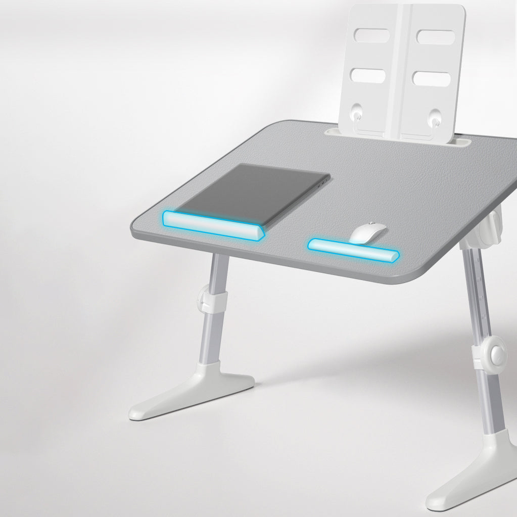 Escritorio de oficina rectangular de estilo moderno.