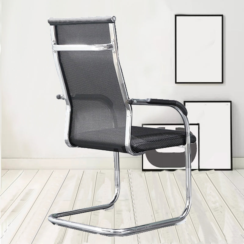 Modern Fixed Arms Office Chair High Back and Mid-Back Home Chair Clearhalo 'furn' 'furn_office_chair' 'Furniture' 'Office Chairs' 'Office Furniture' 'office_chair' 5379694