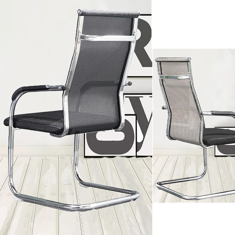 Modern Fixed Arms Office Chair High Back and Mid-Back Home Chair Clearhalo 'furn' 'furn_office_chair' 'Furniture' 'Office Chairs' 'Office Furniture' 'office_chair' 5379702