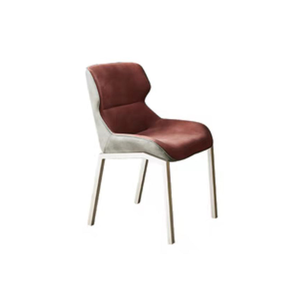 Mid Back Home Office Chair Contemporary Ergonomic Armless Task Stuhl