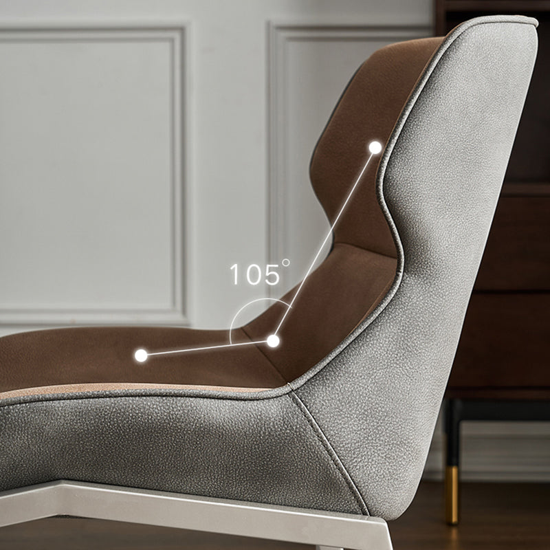 Mid Back Home Office Chair Contemporary Ergonomic Armless Task Stuhl