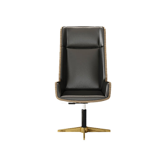 Executive Swivel Office Chair Modern High Back Desk Chair with Armless Clearhalo 'furn' 'furn_office_chair' 'Furniture' 'Office Chairs' 'Office Furniture' 'office_chair' 5379832