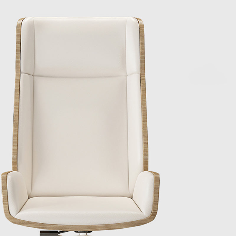 Executive Swivel Office Chair Modern High Back Desk Chair with Armless Clearhalo 'furn' 'furn_office_chair' 'Furniture' 'Office Chairs' 'Office Furniture' 'office_chair' 5379834