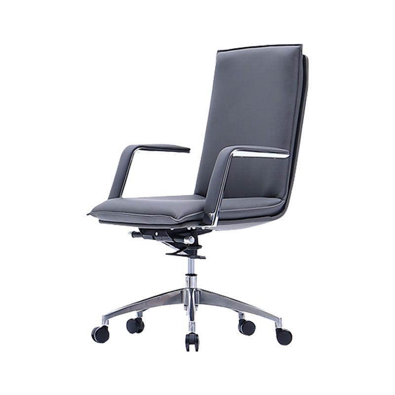 Moderne stijl Swivel Executive Chair lederen tilt mechanisme bure stoel