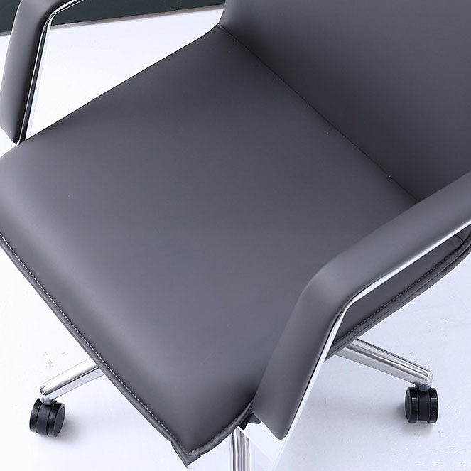 Moderne stijl Swivel Executive Chair lederen tilt mechanisme bure stoel