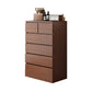 Walnut Storage Chest Modern Bedroom Storage Chest Dresser with 3 / 4 / 5 / 6 Drawers Clearhalo 'Bedroom Furniture' 'Dressers & Chests' 'dressers_chests' 'furn' 'furn_dressers_chests' 'Furniture' 5379917
